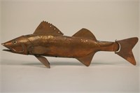 Lee, 9.25" Walleye Fish Spearing Model, Hand Made