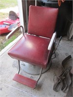 Vintage Swivel Padded Barber Chair