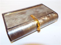 Celluloid Purse With Mirror Inside Lid