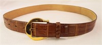 Alligator Leather Belt