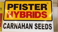 PFISTER Hybrids sign
