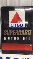 CITGO Supergard motor oil sign