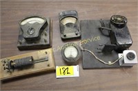 Vintage Gauges, Meters & Monophone