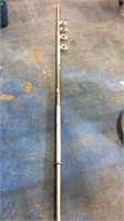 6 FT BARBELL WITH 4 SCREW CLIPS