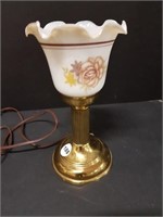 SMALL BRASS TABLE LAMP