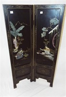 Pair Of Oriental Hand Decorated Plaques