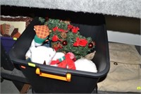 Misc. Tub Stuffed Animals, Christmas & more