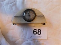 Old marble clock, made in Germany, 3.5" x 6.5"
