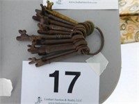 Skeleton keys, 11 total