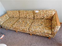 Brandt Ranch Oak Mid Century 3 cushion sofa
