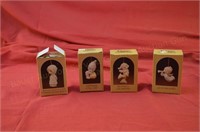 4 Precious Moments Ornaments