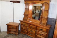 Large Dresser and Nightstand