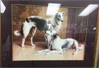 LARGE PRINT OF TWO DOGS