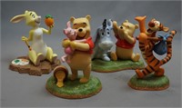 POOH AND FRIENDS FIGURINES (4)