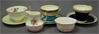 "AYNSLEY" TEACUP LOT (4 sets)