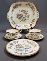 COALPORT "PEMBROKE" TEA SERVICE (9)