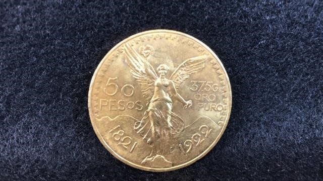 Gold Coins Absentee Bidding For March 1st
