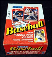 New Box 1990 Donruss Player Card Set In Box