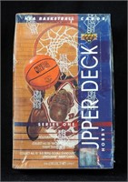 New 1994 Upper Deck Series 1 N B A Foil Packs Box