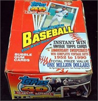 New 1991 Vintage Topps Baseball Bubble Gum Cards