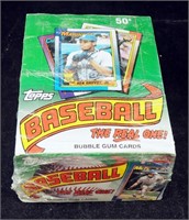 New 1990 Vintage Topps Baseball Bubble Gum Cards