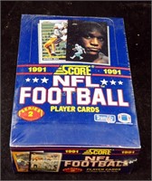 New Score 1991 N F L Football Series 2 Player Card