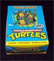 Topps Teenage Mutant Ninja Turtle Gum Cards Box