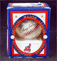 New Vintage Cleveland Indians Autographed Team