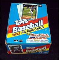New 1992 Vintage Topps Baseball Bubble Gum Cards