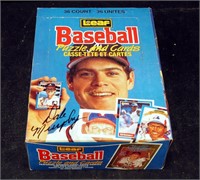 Vintage 1988 Leaf Baseball Player Cards Box Set