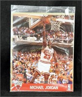 Michael Jordan 8 X 10 Glossy Nba Hoops Photo Card