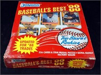 Donruss '88 Baseball's Best First Edition Set