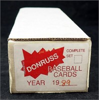 '89 Donruss Appears Complete Baseball Cards Set