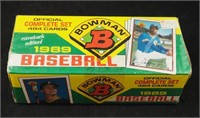 Bowman '89 Official Complete Sealed Baseball Set