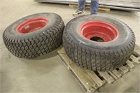 (2) 41x14.00-20NHS GOODYEAR IMPLEMENT TIRES ON