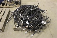 ASSORTED HYDRAULIC HOSES WITH CONNECTORS