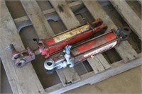 (2) RED LION HYDRAULIC CYLINDERS