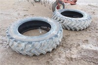 (2) 14.9-34 (380/85R34) TIRES, ONE GOODYEAR AND