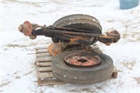 WIDE FRONT AND TIRES OFF CASE 430 TRACTOR
