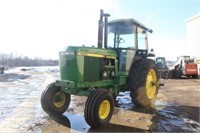 1990 JOHN DEERE 4255 DIESEL WIDE FRONT TRACTOR