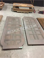 Lot of 2 Period Style Doors 97" by 39"