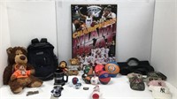 Sports Apparel & Dave & Busters Memorabilia