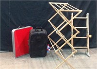 Folding Table, Drying Rack, Suitcase & Boat Ladder