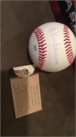 Don Larsen autograph baseball with certificate of