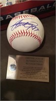 Ivan nova autograph baseball with certificate of