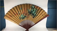 Large oriental Fan wood