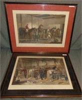 Fore's Stable Scenes. Lot of Two.