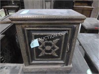 Lot of 2 Ornate End Tables 22"W by 13"D by 34"H