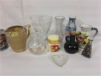 Lot de vases et autres