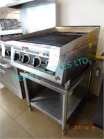 1X, STAR ULTRA MAX 24",GAS CHARBROILER W/ STAND